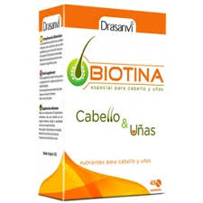 Biotina cabello y uñas  Drasanvi  45 comprimidos