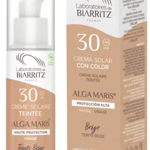 Crema Solar SPF30 Color Beige Alga Maris