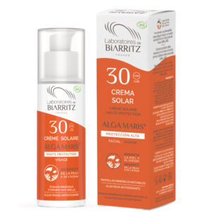 Laboratoires de Biarritz Spray solar cara y cuerpo SPF30 Alga Maris 100 ml de crema