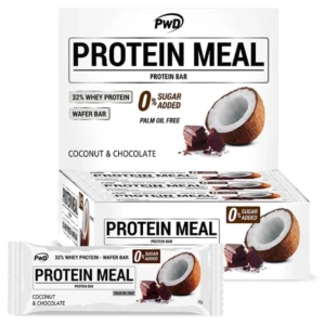 Barrita Protein Meal ( 32% proteina ) Sabor coco 0% azúcar PWD 35 GRAMOS