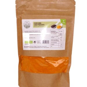 Curcuma Y Pimienta En Polvo 200Gr. Bio Vegan  ECO SALIM