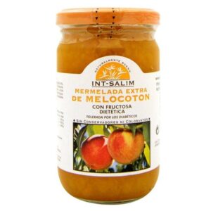 Mermelada extra de melocotón con fructosa Int salim 325 gr.