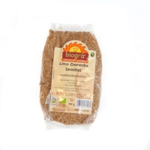 Semillas de lino dorado bio Biogra 500 g