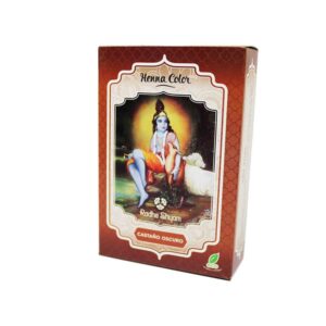 HENNA  CASTAÑO OSCURO POLVO RADHE SYHAM 100 G
