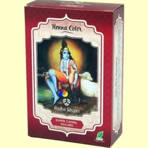 HENNA  SUPER CAOBA OSCURO POLVORADHE SYHAM 100 G
