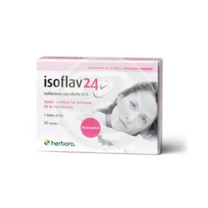 Isoflav 24  Herbora 30 cápsulas (LOTE DE 3 UNIDADES)