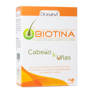 Biotina 400 µg 45 Comprimidos Drasanvi