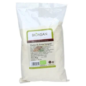 Harina de Avena Integral Ecológica de Proximidad 500gr Bionsan