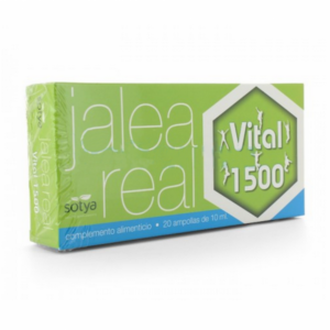 Jalea Real Vital 1500 con Ginseng · Sotya · 20 ampollas