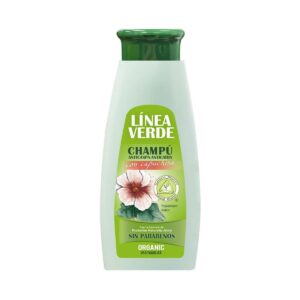 Champu Anticaspa-Anticaída con Capuchina · Línea Verde · 400 ml