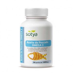 Aceite de pescado OMEGA 3 Sotya 50 Perlas de 1400mg