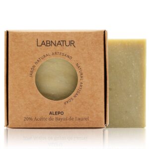 Jabón Natural Premium Alepo 20% 80g Labnatur