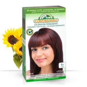 Tinte Permanente Caoba nº 5.5 · Corpore Sano · 140 ml