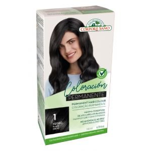 Tinte Permanente Negro nº1 · Corpore Sano · 140 ml