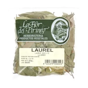 La flor del Pirineo Hojas de laurel 30 g