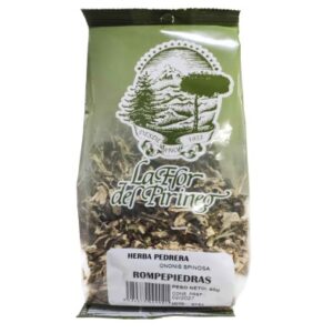 La flor del Pirineo Rompepiedra (ononis spinosa) 80 g