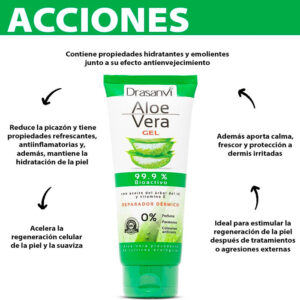 Gel de Aloe Vera 99,9%  Drasanvi  200 ml
